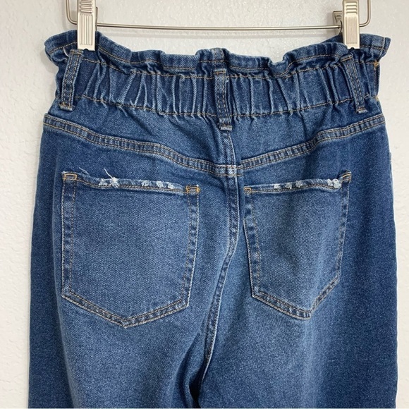 Wild Fable High Waist Paper Bag Denim Straight Leg Jeans Size 4 - Picture 5 of 6